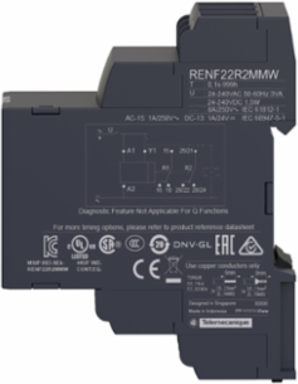 Harmony Timer Relay, 8A, 24-240V AC/DC, 0.05s-999h Delay
