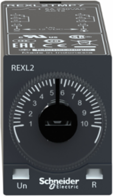 Harmony Timer Relay, 5A 2CO, 0.1s-100h Delay, 120V AC