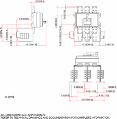 PowerPacT R Terminal Pad Kit 3000A 3 Pole