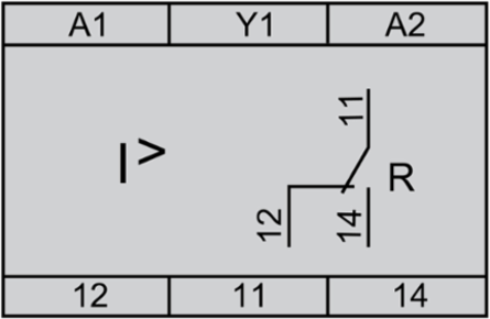 Harmony Current Control Relay, 5A, 1 C/O, 250V AC/DC, 17.5mm Width