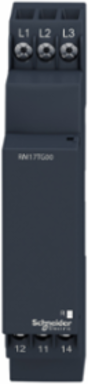 Harmony 3-Phase Control Relay, 5A, 1 C/O, 208...480V AC, 17.5mm Width