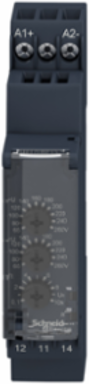 Harmony Voltage Control Relay, 5A, 65-260V AC/DC, DIN Rail Mountable
