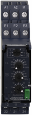 Harmony Current Control Relay, 8 A, 24-240V AC/DC, 22.5 mm Width