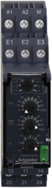 Harmony Current Control Relay, 8 A, 24-240V AC/DC, 22.5 mm Width