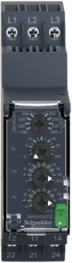 3-Phase Control Relay 8A 2C/O Voltage Monitoring 200...240V AC