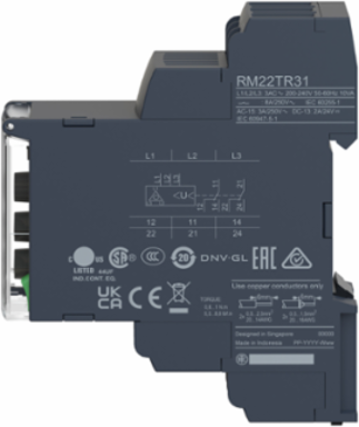 3-Phase Control Relay 8A 2C/O Voltage Monitoring 200...240V AC