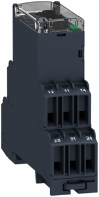 Harmony Voltage Control Relay 8A, 2C/O, 15-500V AC/DC