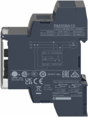 Harmony Pump Control Relay, 5A, 208-480V AC, 35mm Width