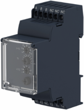 Level Control Relay, 5A, 24-240V AC/DC, 35mm Width
