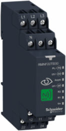 3-Phase Control Relay, 8A, 208-480V AC, IP40, NFC Enabled