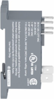 Harmony Power Relay 30A, 230V AC, 2NO, DIN Rail/Panel Mount