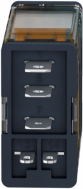 Plug-in Relay 1 C/O 15A 24V DC with Lockable Test Button