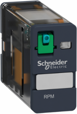 Plug-in Relay 1 C/O 15A 24V DC with Lockable Test Button