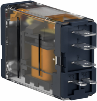 Plug-In Relay, 15A, 24V AC, SPDT, LED Indicator, IP40