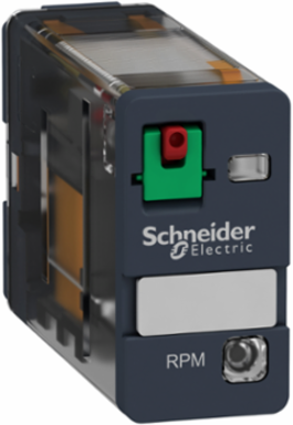 Plug-In Relay, 15A, 24V AC, SPDT, LED Indicator, IP40