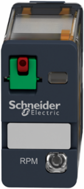 Plug-in Relay, 15A SPDT, 24V DC, IP40, with LED Indicator & Lockable Test Button