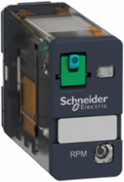 Plug-in Relay, 15A SPDT, 24V DC, IP40, with LED Indicator & Lockable Test Button