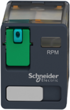 Harmony Plug-In Relay, 15A, 24V DC, 2 C/O, Lockable Test Button