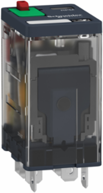 Harmony 15A Plug-In Relay with Lockable Test Button, 24V AC