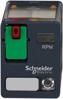 Harmony 15A Plug-In Relay with Lockable Test Button, 24V AC