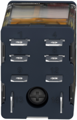 Harmony 15A Plug-In Relay with Lockable Test Button, 24V AC