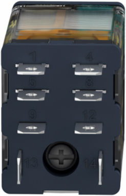 Harmony Plug-in Relay 15A, 2CO, 24V DC, LED Indicator, Lockable Test Button