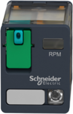 Harmony Plug-in Relay 15A, 2CO, 24V DC, LED Indicator, Lockable Test Button