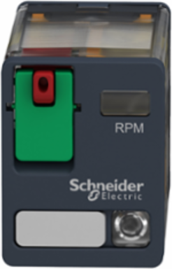 Harmony Plug-in Relay, 15A, 120V AC, 2CO, Lockable Test Button, LED Indicator