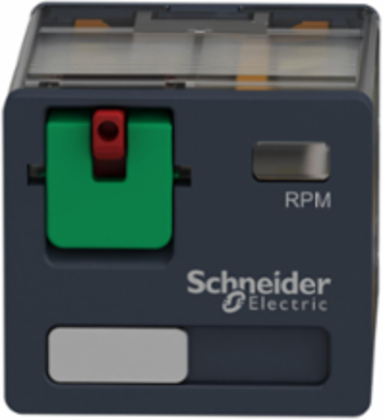 Harmony Plug-In Relay, 15A, 3PDT, Lockable Test Button, 120V AC