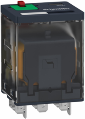 Harmony Plug-In Relay, 15A, 3PDT, Lockable Test Button, 120V AC