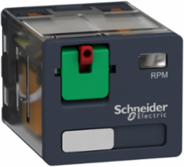 Harmony Plug-In Relay, 15A, 3PDT, Lockable Test Button, 120V AC