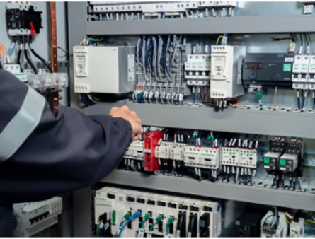Harmony Electromechanical Relay, 15A, 24V DC, 4 C/O, Lockable Test Button