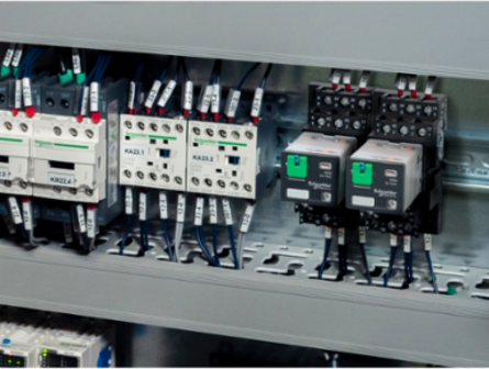 Harmony Electromechanical Relay, 15A, 24V DC, 4 C/O, Lockable Test Button