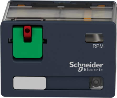 Harmony Electromechanical Relay, 15A, 4C/O, 24V AC with LED