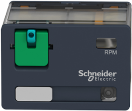Harmony Plug-In Relay 15A, 24V DC, 4 C/O, IP40, LED Indicator