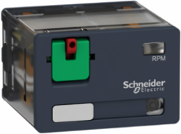 Plug-In Relay, Harmony Electromechanical, 15A, 4 C/O, 120V AC, LED Indicator