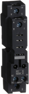 Harmony Electromechanical Relay Socket, 16A, 250V AC, Mixed Contact