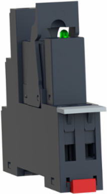 Electromechanical Plug-In Relay, 8A, 2CO, 24V AC, LED Indicator