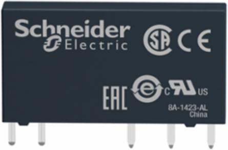 Harmony Slim Interface Plug-in Relay, 6A, 1 CO, 24V DC, 6mm Width
