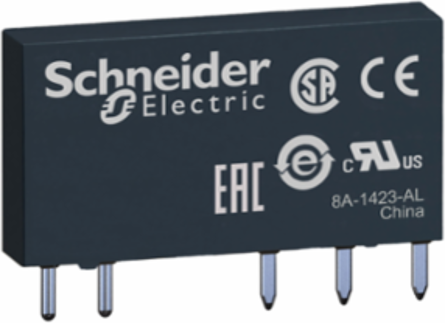 Slim Interface Relay 12V DC, 6A, SPDT, 6mm Width