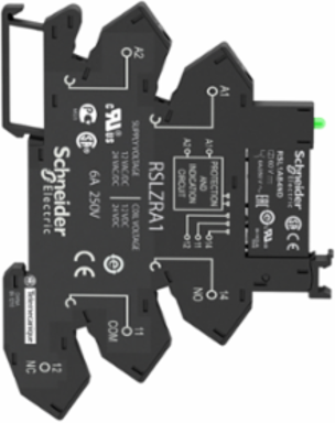 Harmony Slim Interface Relay, 6A, SPDT, 24V AC/DC, 6mm Width