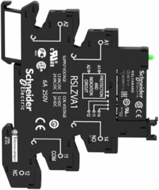 Harmony Slim Interface Relay, 6A, 1CO, 110V AC/DC, 6.2mm Width