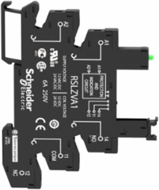 Harmony Relay Socket with LED Indicator, 12-24V AC/DC, 6.2mm Width