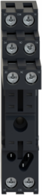 Harmony Socket for RSB Relays, 10A, Screw Connections, 15.5 mm Width