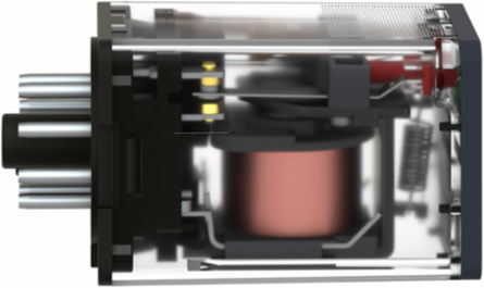Universal Plug-in Relay, 10A, 2 C/O, 24V AC, Lockable Test Button, IP40