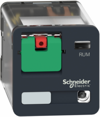 Universal Plug-in Relay, 10A, 2 C/O, 24V AC, IP40, with LED