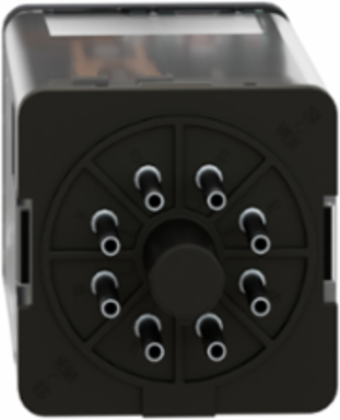 Universal Plug-in Relay, 10A, 2 C/O, 24V AC, IP40, with LED
