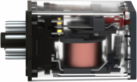Universal Plug-in Relay, 10A, 2 C/O, 24V AC, IP40, with LED