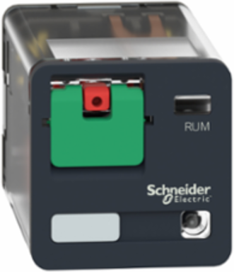 Universal Plug-in Relay, 10A, 2 C/O, 24V AC, IP40, with LED