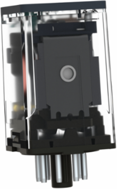 Universal Plug-in Relay 10A 2C/O 24V DC, IP40, Lockable Test Button